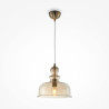 Lampa wisząca szklana mosiężna P001PL-01BZ z serii Tone - Lampy Maytoni