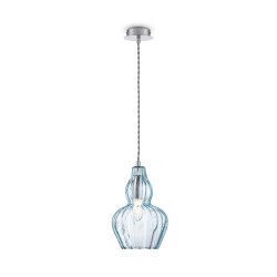 Lampa wisząca metalowa niklowa MOD238-PL-01-BL z serii Eustoma - Lampy Maytoni