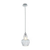 Lampa wisząca szklana niklowa MOD238-PL-01-TR z serii Eustoma - Lampy Maytoni