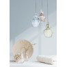 Lampa wisząca szklana niklowa MOD238-PL-01-TR z serii Eustoma - Lampy Maytoni