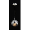Lampa wisząca szklano-metalowa niklowa P140-PL-110-1-N z serii Fermi - Lampy Maytoni