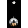 Lampa wisząca szklano-metalowa niklowa P140-PL-170-1-N z serii Fermi - Lampy Maytoni