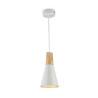 Lampa wisząca metalowa biała P359-PL-140-W z serii Bicones - Lampy Maytoni
