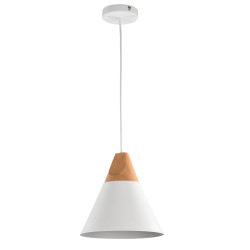 Lampa wisząca metalowa biała P359-PL-01-W z serii Bicones - Lampy Maytoni