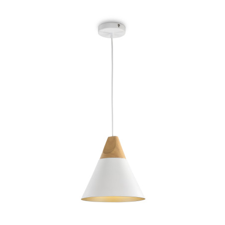 Lampa wisząca metalowa biała P359-PL-01-W z serii Bicones - Lampy Maytoni