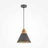 Lampa wisząca metalowa szara P359-PL-220-C z serii Bicones - Lampy Maytoni
