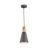 Lampa wisząca metalowa szara P359-PL-140-C z serii Bicones - Lampy Maytoni