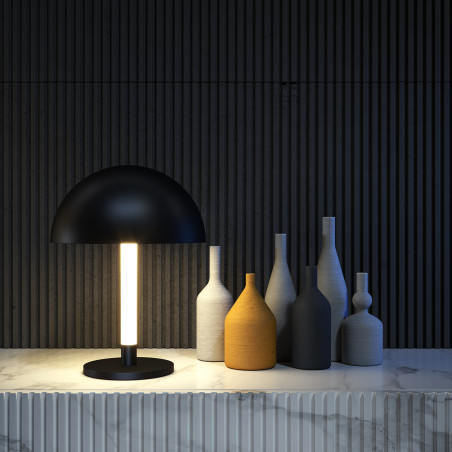 Lampa stołowa aluminiowa czarna Z012TL-L8B3K z serii Ray - Lampy Maytoni