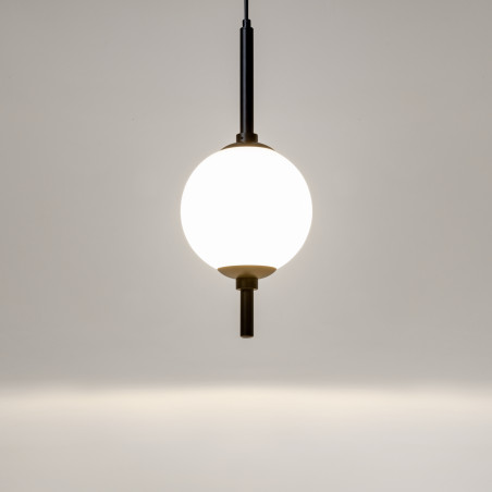Lampa wisząca szklana czarna Z020PL-L6B3K z serii The Sixth Sense - Lampy Maytoni
