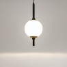 Lampa wisząca szklana czarna Z020PL-L6B3K z serii The Sixth Sense - Lampy Maytoni