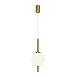 Lampa wisząca szklana mosiężna Z020PL-L6BS3K z serii The Sixth Sense - Lampy Maytoni