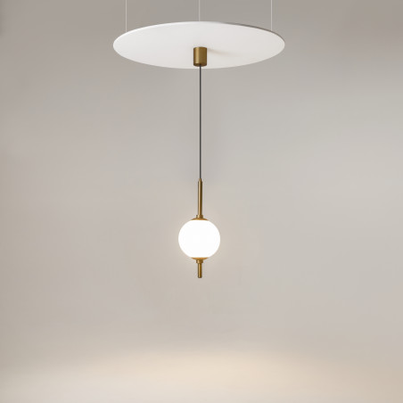 Lampa wisząca szklana mosiężna Z020PL-L6BS3K z serii The Sixth Sense - Lampy Maytoni