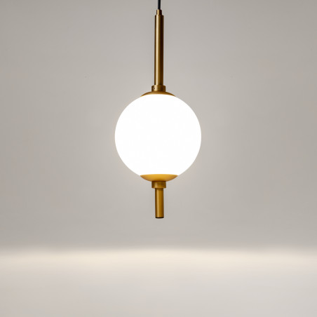 Lampa wisząca szklana mosiężna Z020PL-L6BS3K z serii The Sixth Sense - Lampy Maytoni