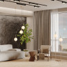 Lampa wisząca szklana mosiężna Z020PL-L6BS3K z serii The Sixth Sense - Lampy Maytoni