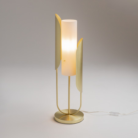 Lampa stołowa szklana złota Z014TL-01G z serii Сipresso - Lampy Maytoni