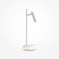 Lampa stołowa metalowa biała Z010TL-L8W3K z serii Estudo - Lampy Maytoni
