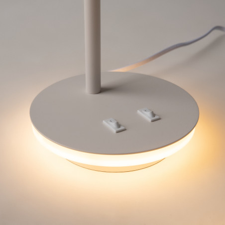 Lampa stołowa metalowa biała Z010TL-L8W3K z serii Estudo - Lampy Maytoni