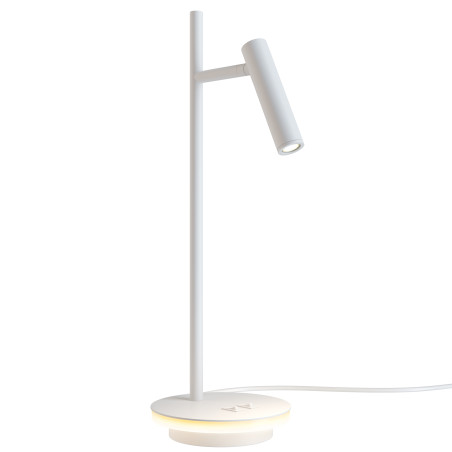 Lampa stołowa metalowa biała Z010TL-L8W3K z serii Estudo - Lampy Maytoni