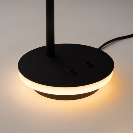 Lampa stołowa metalowa czarna Z010TL-L8B3K z serii Estudo - Lampy Maytoni