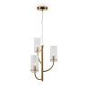 Lampa wisząca szklana mosiężna 3-punktowa MOD223PL-03BS z serii Arco - Lampy Maytoni