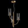 Lampa wisząca szklana mosiężna 3-punktowa MOD223PL-03BS z serii Arco - Lampy Maytoni