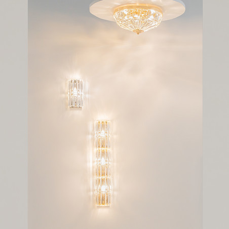 Kinkiet kryształowy chromowany MOD094WL-01CH z serii Facet - Lampy Maytoni