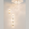 Kinkiet kryształowy złoty MOD094WL-01G z serii Facet - Lampy Maytoni