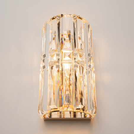 Kinkiet kryształowy złoty MOD094WL-01G z serii Facet - Lampy Maytoni