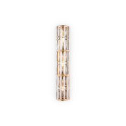 Kinkiet kryształowy złoty 3-punktowy MOD094WL-03G z serii Facet - Lampy Maytoni