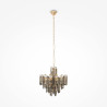 Lampa wisząca szklana złota 6-punktowa DIA200PL-06G z serii Flare - Lampy Maytoni