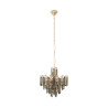 Lampa wisząca szklana złota 6-punktowa DIA200PL-06G z serii Flare - Lampy Maytoni