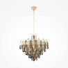 Lampa wisząca szklana złota 8-punktowa DIA200PL-08G z serii Flare - Lampy Maytoni