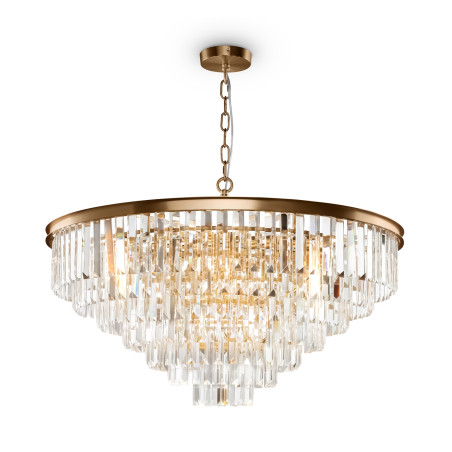Lampa wisząca kryształowa mosiężna 16-punktowa MOD085PL-16BS z serii Revero - Lampy Maytoni