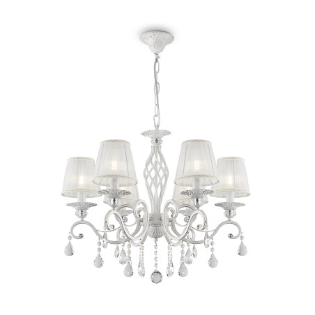 Lampa wisząca biała 6-punktowa ARM247-06-G z serii Grace - Lampy Maytoni