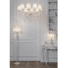 Lampa stołowa biała ARM247-00-G z serii Grace - Lampy Maytoni