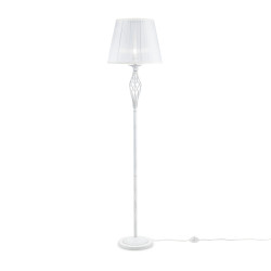 Lampa podłogowa biała ARM247-11-G z serii Grace - Lampy Maytoni
