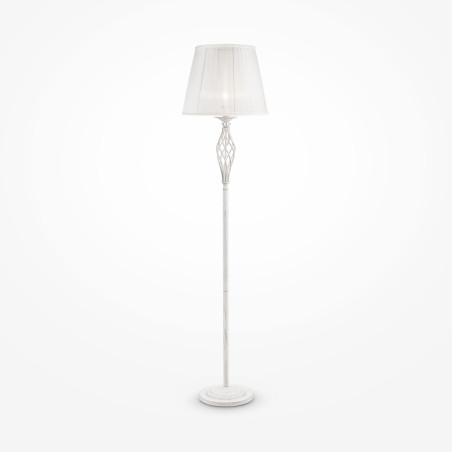 Lampa podłogowa biała ARM247-11-G z serii Grace - Lampy Maytoni
