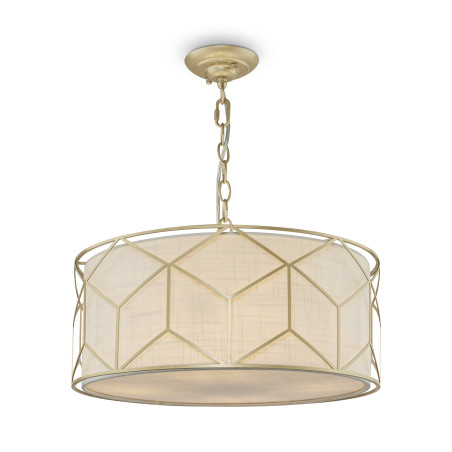 Lampa wisząca tekstylna złota 4-punktowa H223PL-03G z serii Messina - Lampy Maytoni