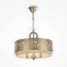 Lampa wisząca bawełniana mosiężna 3-punktowa H260-03-N z serii Venera - Lampy Maytoni