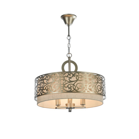 Lampa wisząca bawełniana mosiężna 3-punktowa H260-03-N z serii Venera - Lampy Maytoni