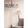 Lampa wisząca metalowa brązowa 10-punktowa RC247-PL-10-R z serii Grace - Lampy Maytoni