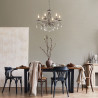 Lampa wisząca metalowa brązowa 6-punktowa RC247-PL-06-R z serii Grace - Lampy Maytoni