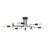Plafon metalowy czarny 8-punktowy T532CL-08B z serii Gilbert - Lampy Maytoni