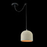 Lampa wisząca metalowo-betonowa czarna T451-PL-01-GR z serii Broni - Lampy Maytoni