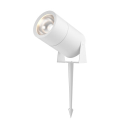Lampa ogrodowa aluminiowa biała O050FL-L15W3K z serii Bern - Lampy Maytoni