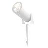 Lampa ogrodowa aluminiowa biała O050FL-L30W3K z serii Bern - Lampy Maytoni