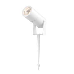 Lampa ogrodowa aluminiowa biała O050FL-L5W3K z serii Bern - Lampy Maytoni