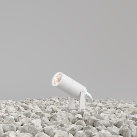 Lampa ogrodowa aluminiowa biała O050FL-L5W3K z serii Bern - Lampy Maytoni