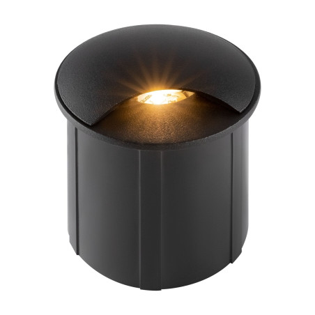 Oprawa zewnętrzna podtynkowa aluminiowa czarna O035-L3B3K z serii Biscotti - Lampy Maytoni