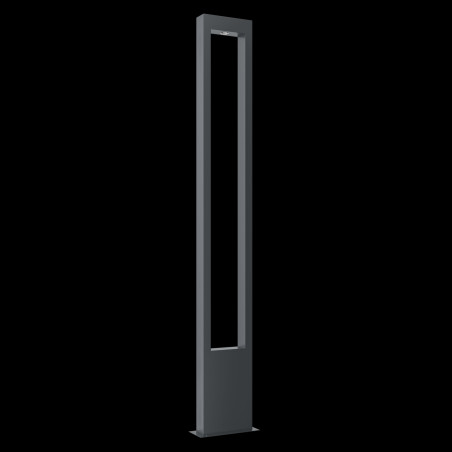 Lampa ogrodowa metalowa grafitowa O425FL-L20GF z serii Bonn - Lampy Maytoni